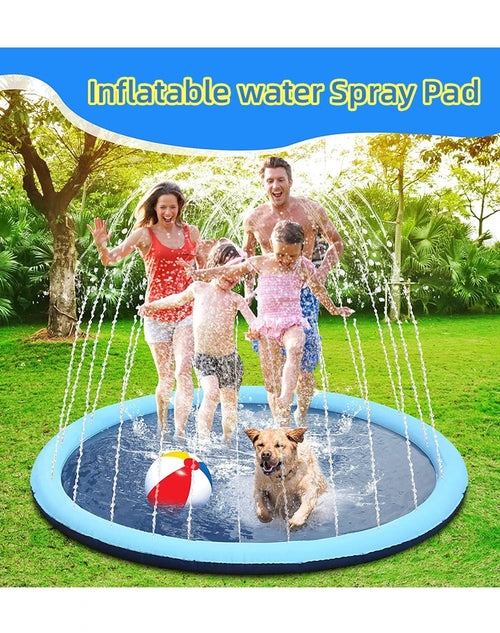 Inflatable Water Spray Pool Splash Pad Summer Outdoor Backyard Sprinkler Play Mat for Kids Dogs